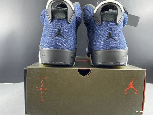 Washed CT5350-401 Denim Air 6 Jordan 0721